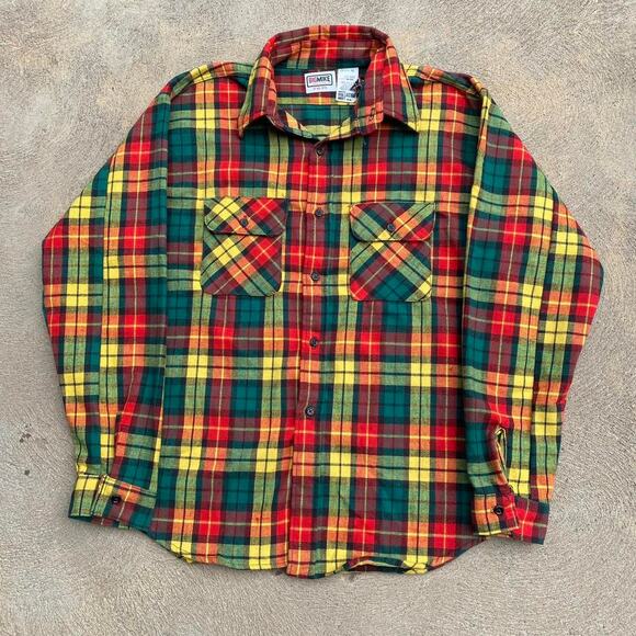 Vintage Big Mike Union Made Flannel Shirt - Picture 1 of 5